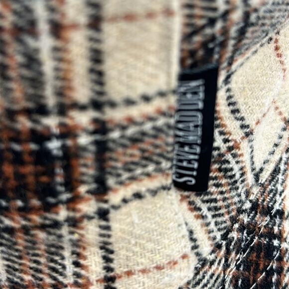 Steve madden reversible 90s Style bucket hat cream - Picture 2 of 8